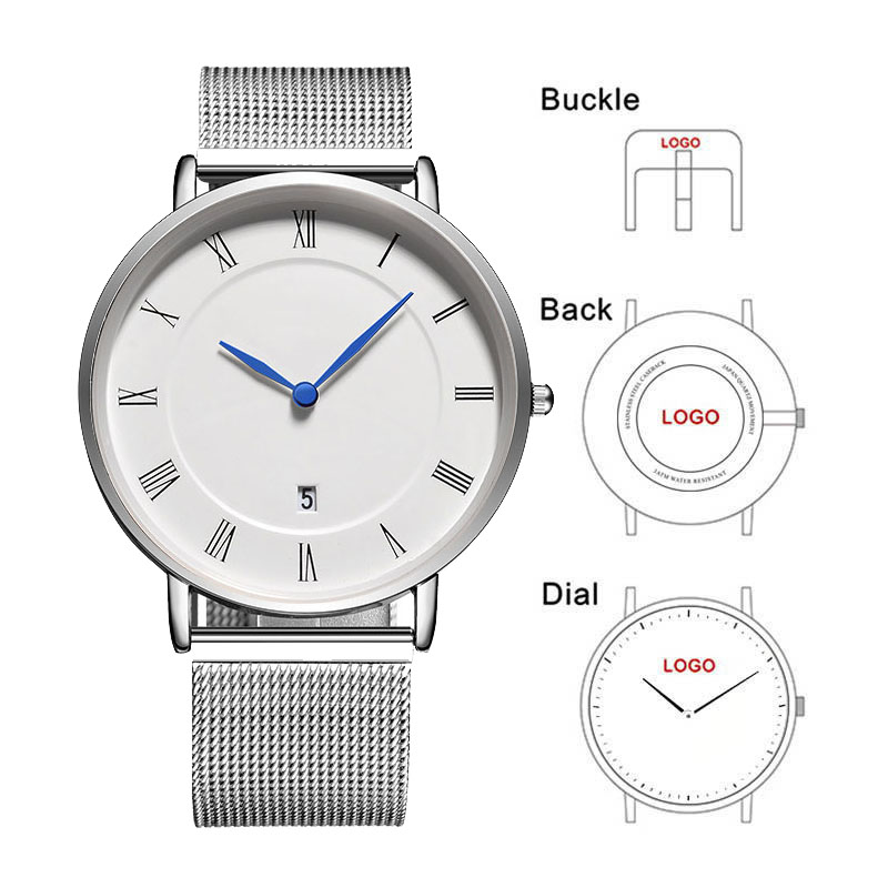 Mesh Stainless Strap - B-8210N Stainless Steel Mesh Strap Classic