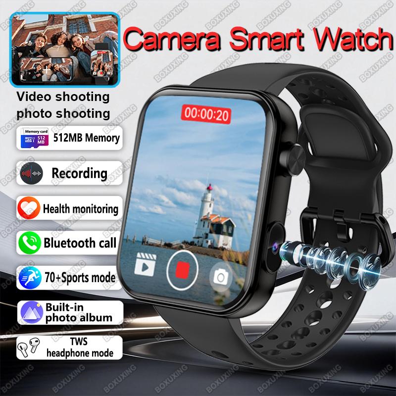 Smartwatch Health Watches For Women - New Camera SmartWatch Men Women Photos