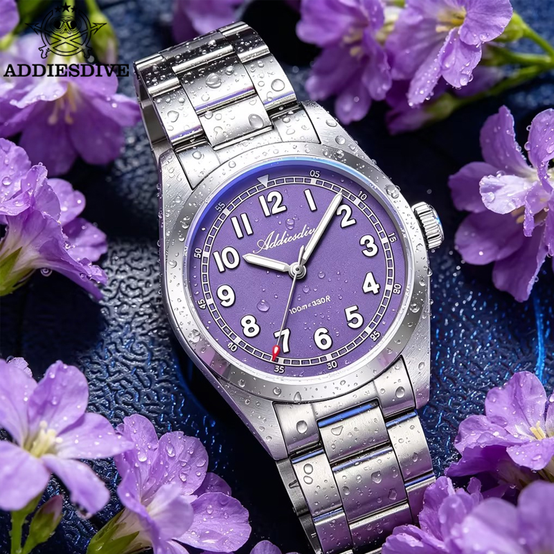 Watch Crown Stem - ADDIESDIVE New Quartz Watches Luxury Sapphire