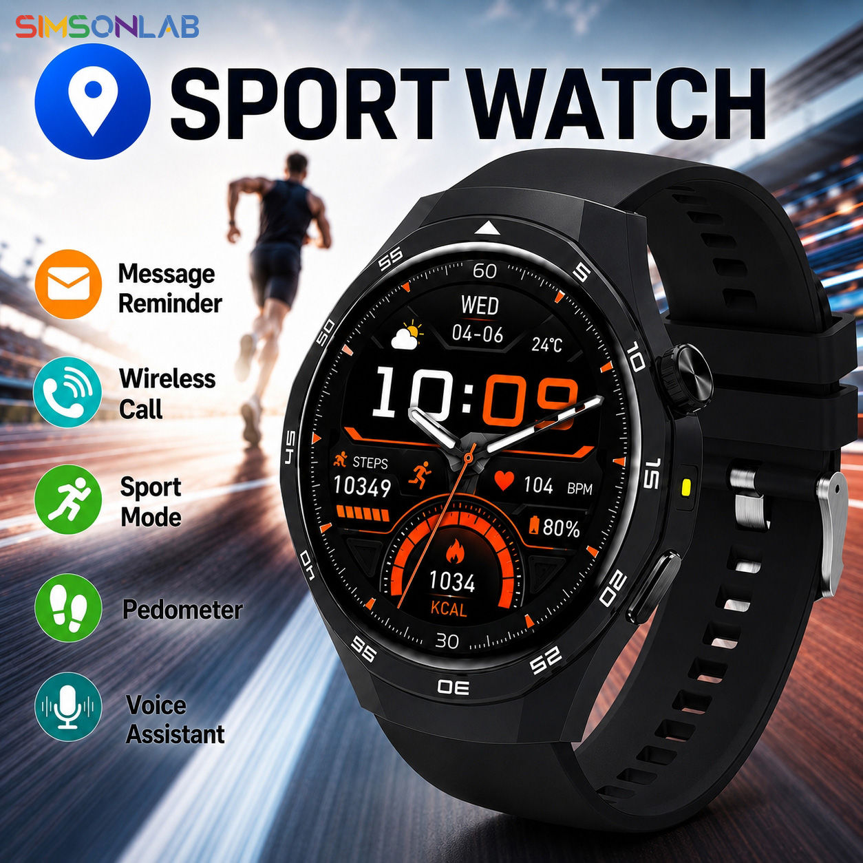 Smartwatch Health Watches For Women - 2026 New Smartwatch for Men Women