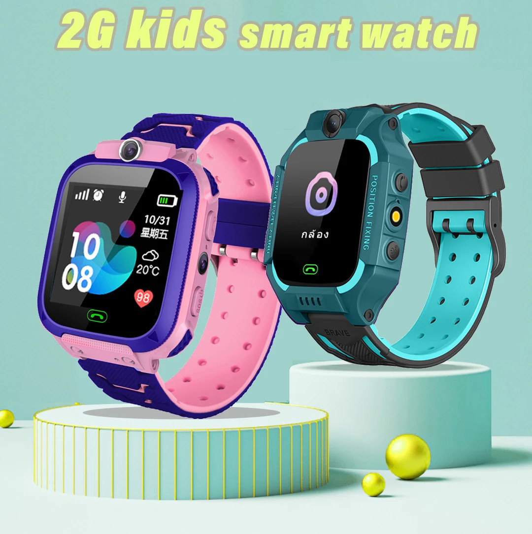 Smartwatch Watches Gift For Girls - Q12 Kids Smart Watch 2G SOS