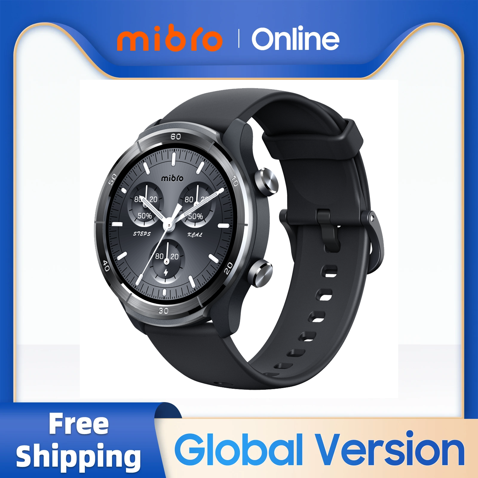 Smartwatch Health Watches For Women - Mibro A3 Smartwatch GPS Positioning Bluetooth
