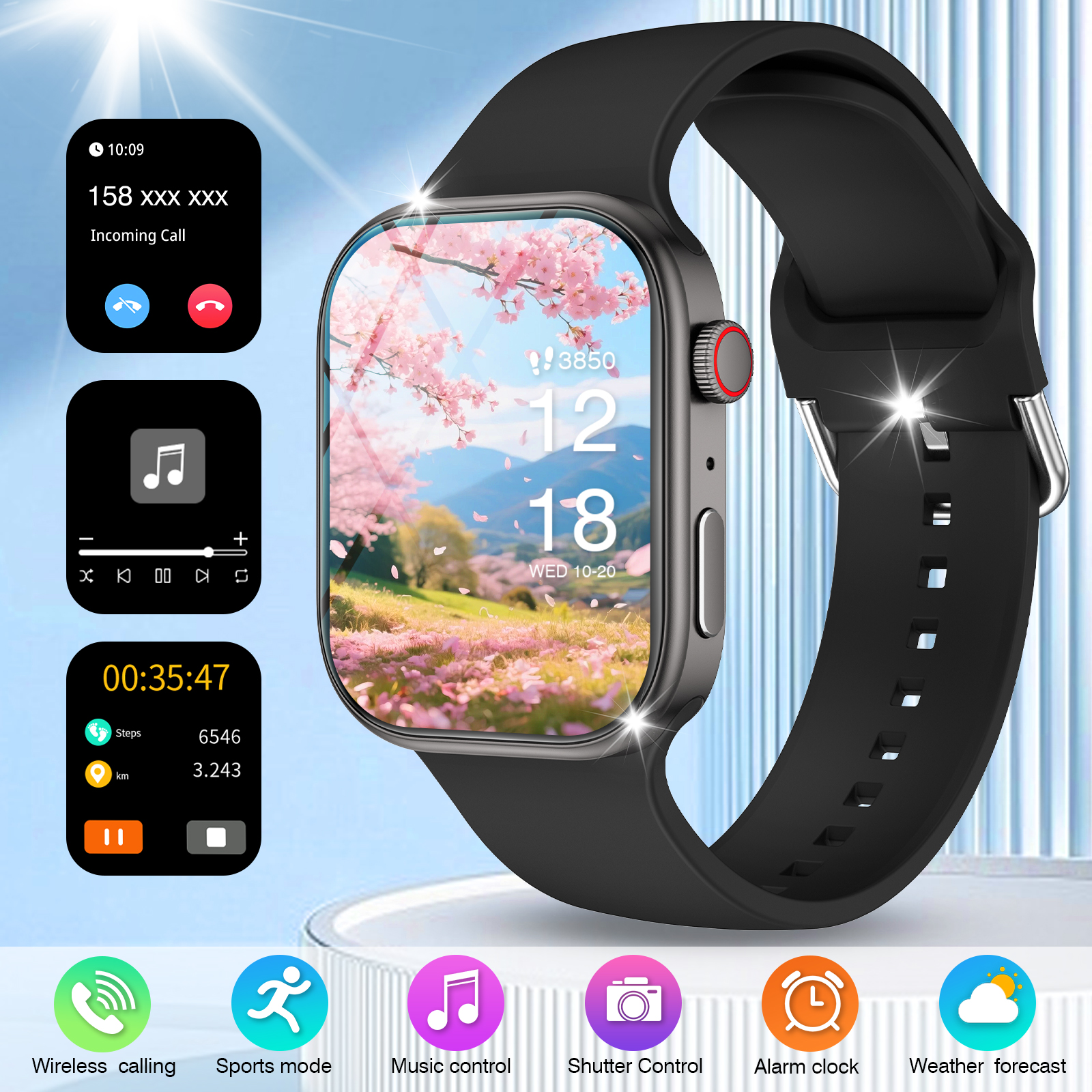 New Smart Watch for Men and Wo – обзор и цена Smartwatch Watches That Connect To Iphone