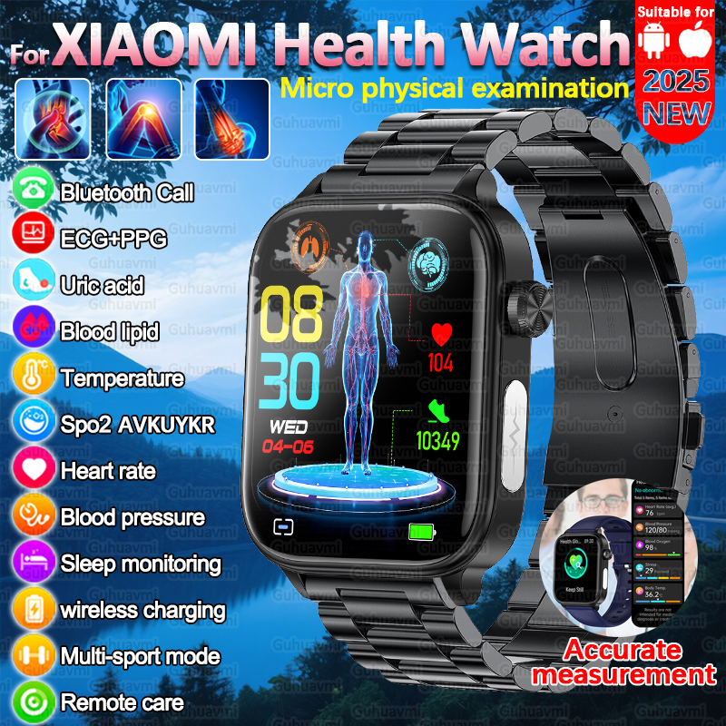 2025 New For XIAOM1 ECG+PPG Bl – обзор и цена Smartwatch Health Watches For Women