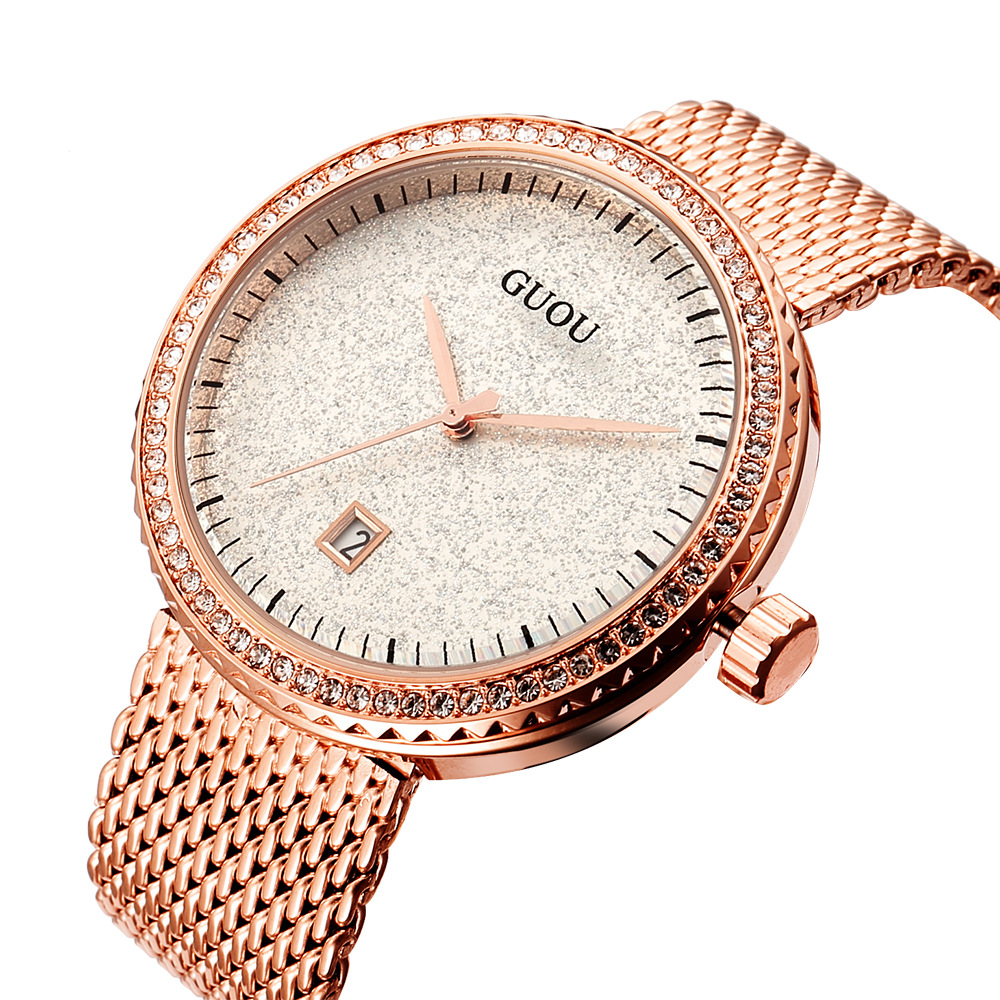 Guou Fashion Simple Mesh Retro – обзор и цена Mesh Stainless Strap