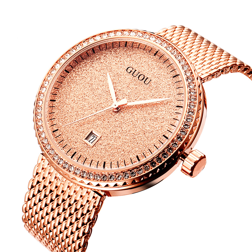 Guou Fashion Simple Mesh Retro – обзор и цена Mesh Stainless Strap
