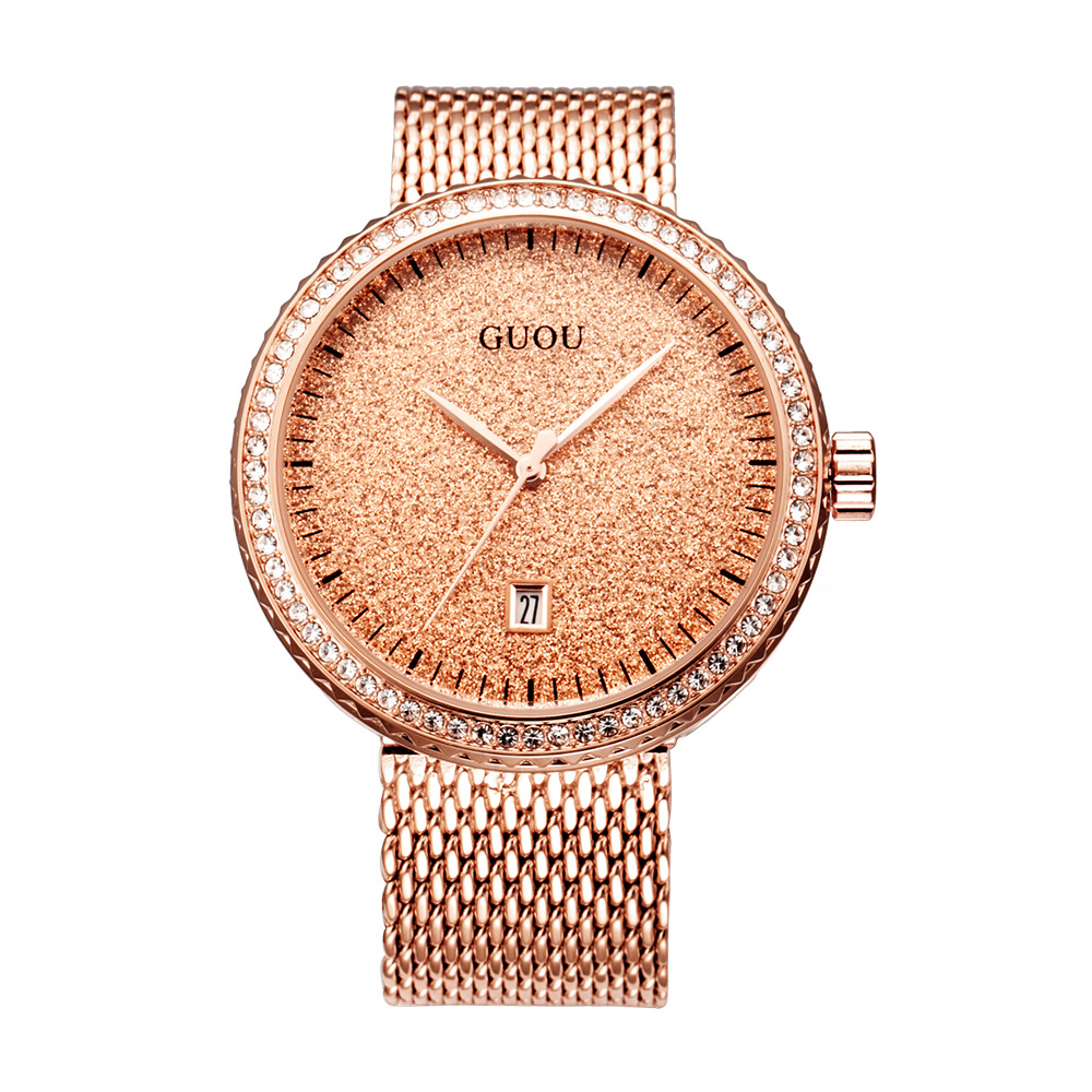 Guou Fashion Simple Mesh Retro – обзор и цена Mesh Stainless Strap