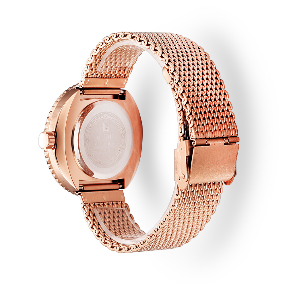 Guou Fashion Simple Mesh Retro – обзор и цена Mesh Stainless Strap