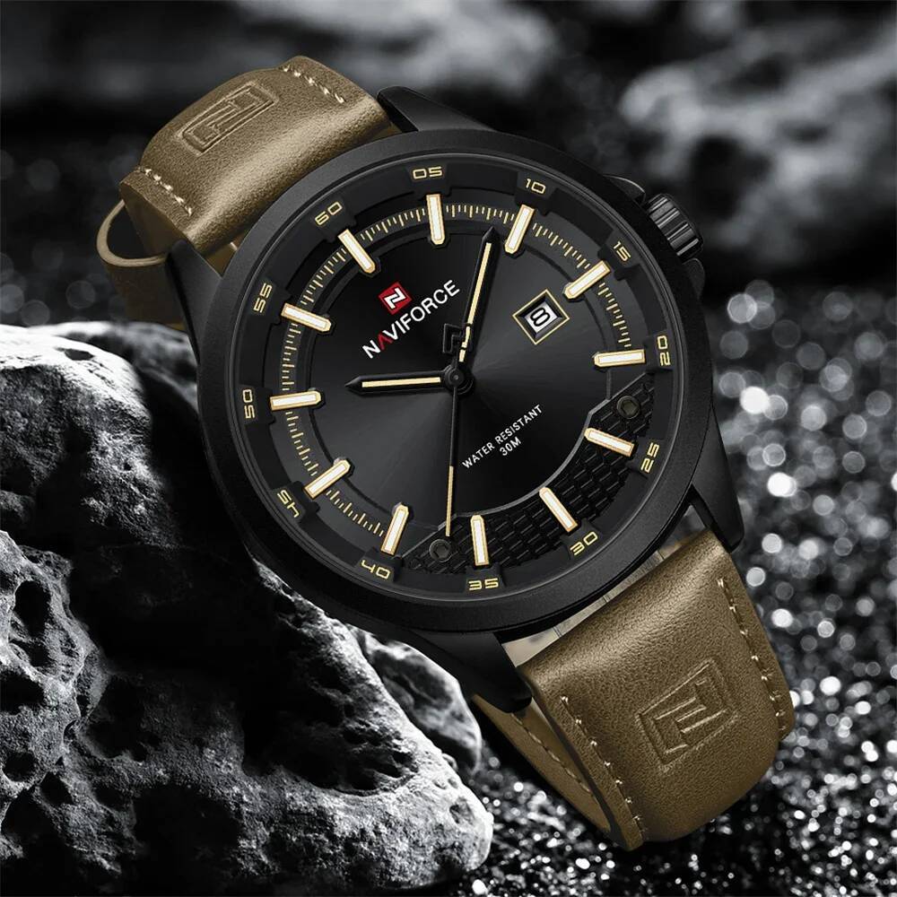 NAVIFORCE 9248L Elegant Men's  – обзор и цена Smartwatch Vintage Watches For Men