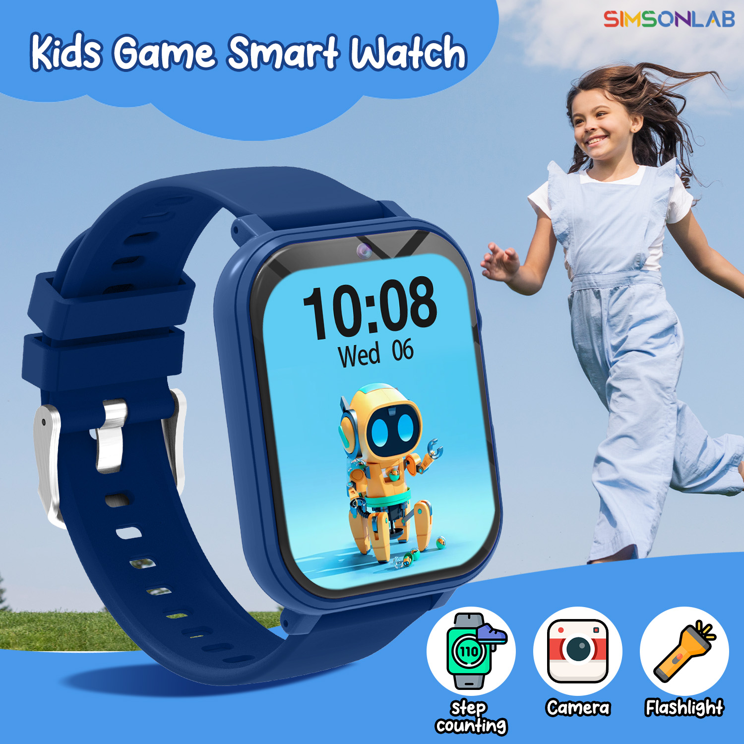Kids Smart Watch Games Camera  – обзор и цена Smartwatch Watches Gift For Girls