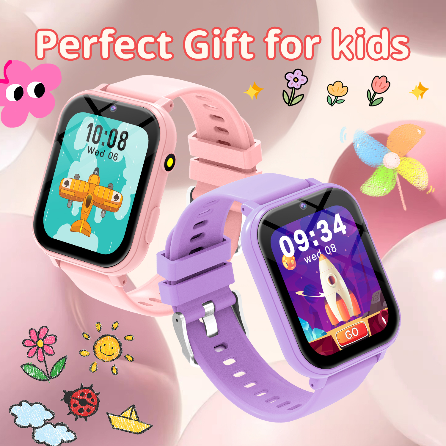Kids Smart Watch Games Camera  – обзор и цена Smartwatch Watches Gift For Girls