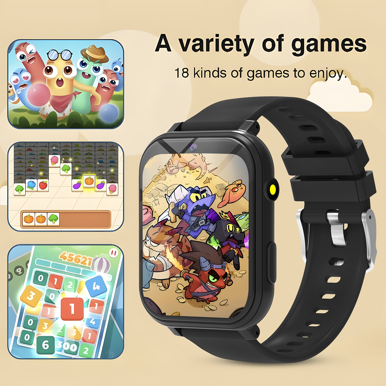 Kids Smart Watch Games Camera  – обзор и цена Smartwatch Watches Gift For Girls