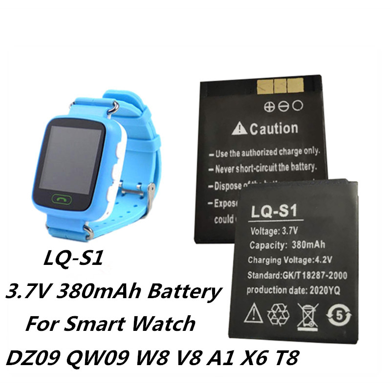 1-4PCS LQ-S1 3.7V 380mAh Recha – обзор и цена Watch V8
