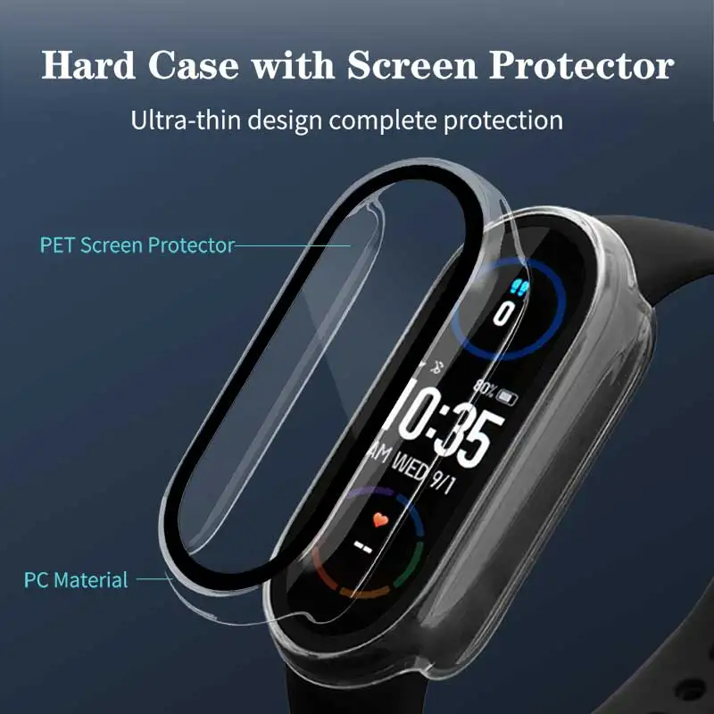 Tempered Glass+PC Case For Xia – обзор и цена Smartwatch Watches For Girls
