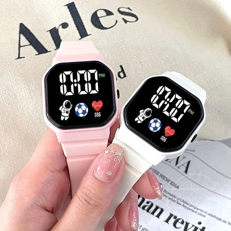Kids Watches LED Digital Kids  – обзор и цена Smartwatch Watches Gift For Girls