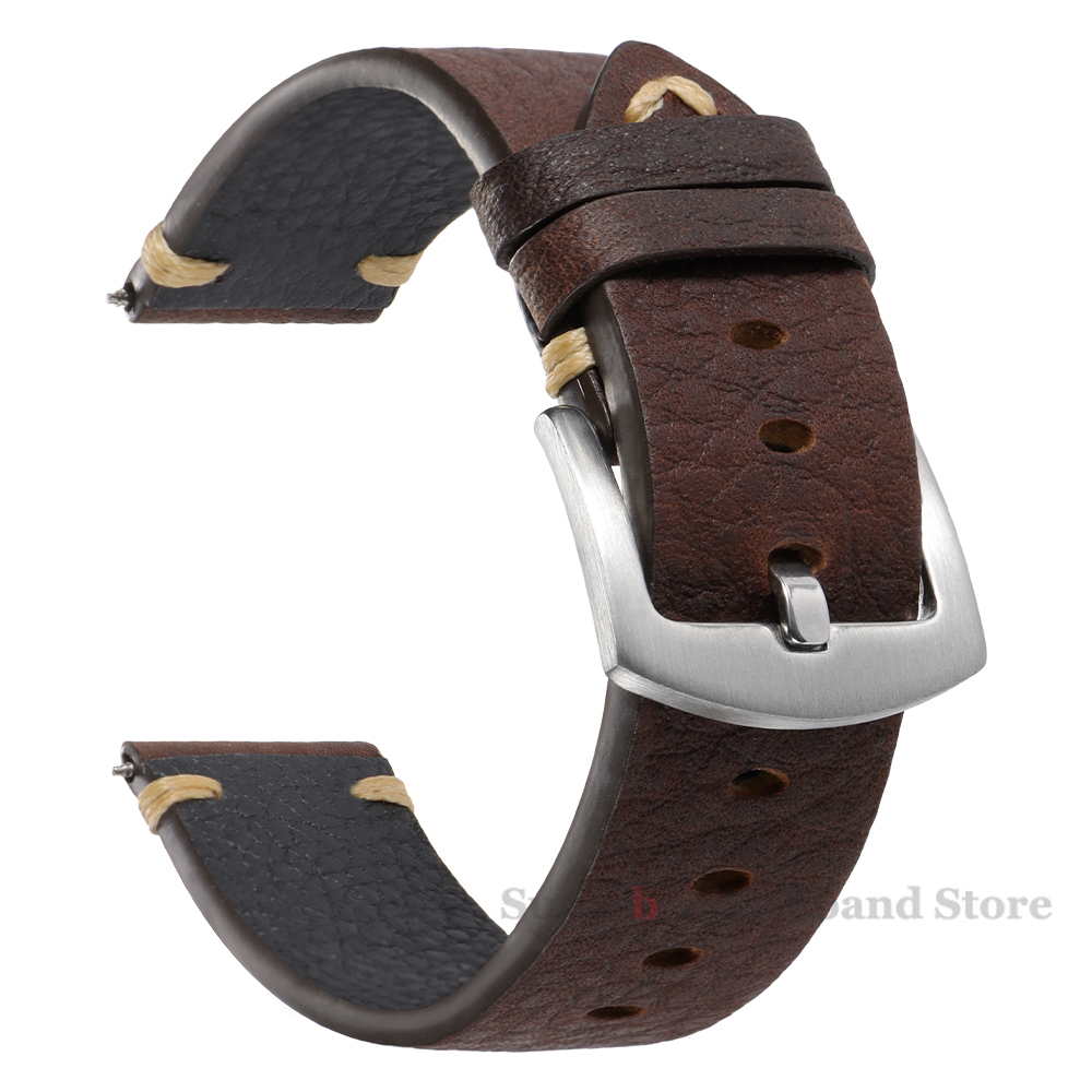 Genuine Leather Straps For Wat – обзор и цена Smartwatch Vintage Watches For Men