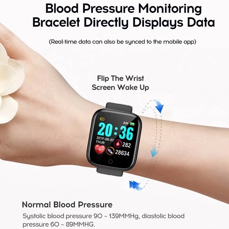 Smart Watch Men Women Wristwat – обзор и цена Smartwatch Watches For Girls