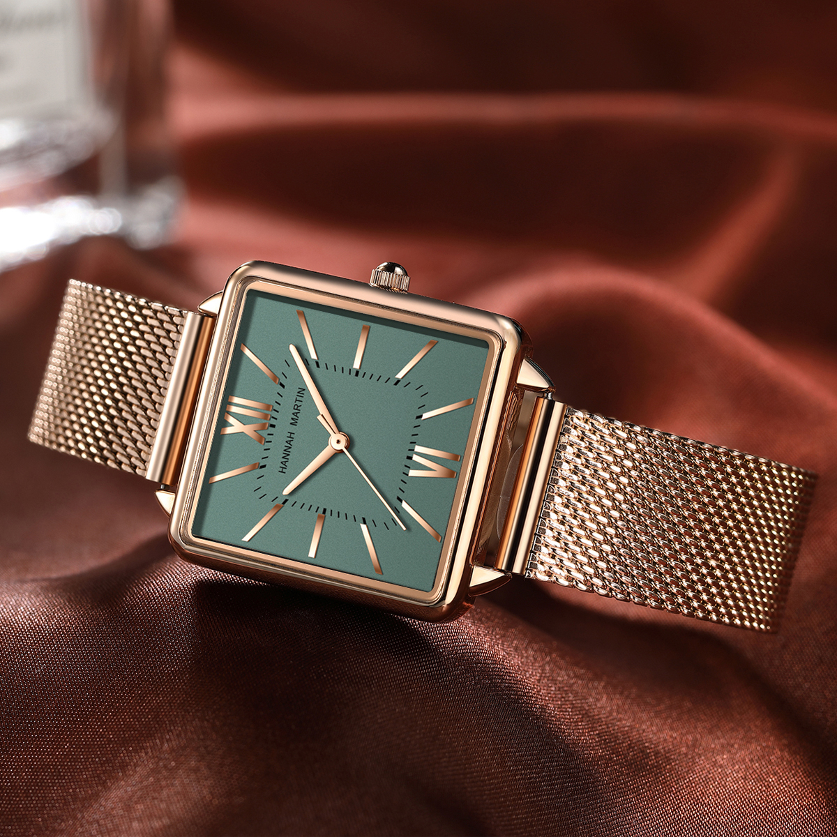 Ladies Square High Quality Sta – обзор и цена Mesh Stainless Strap