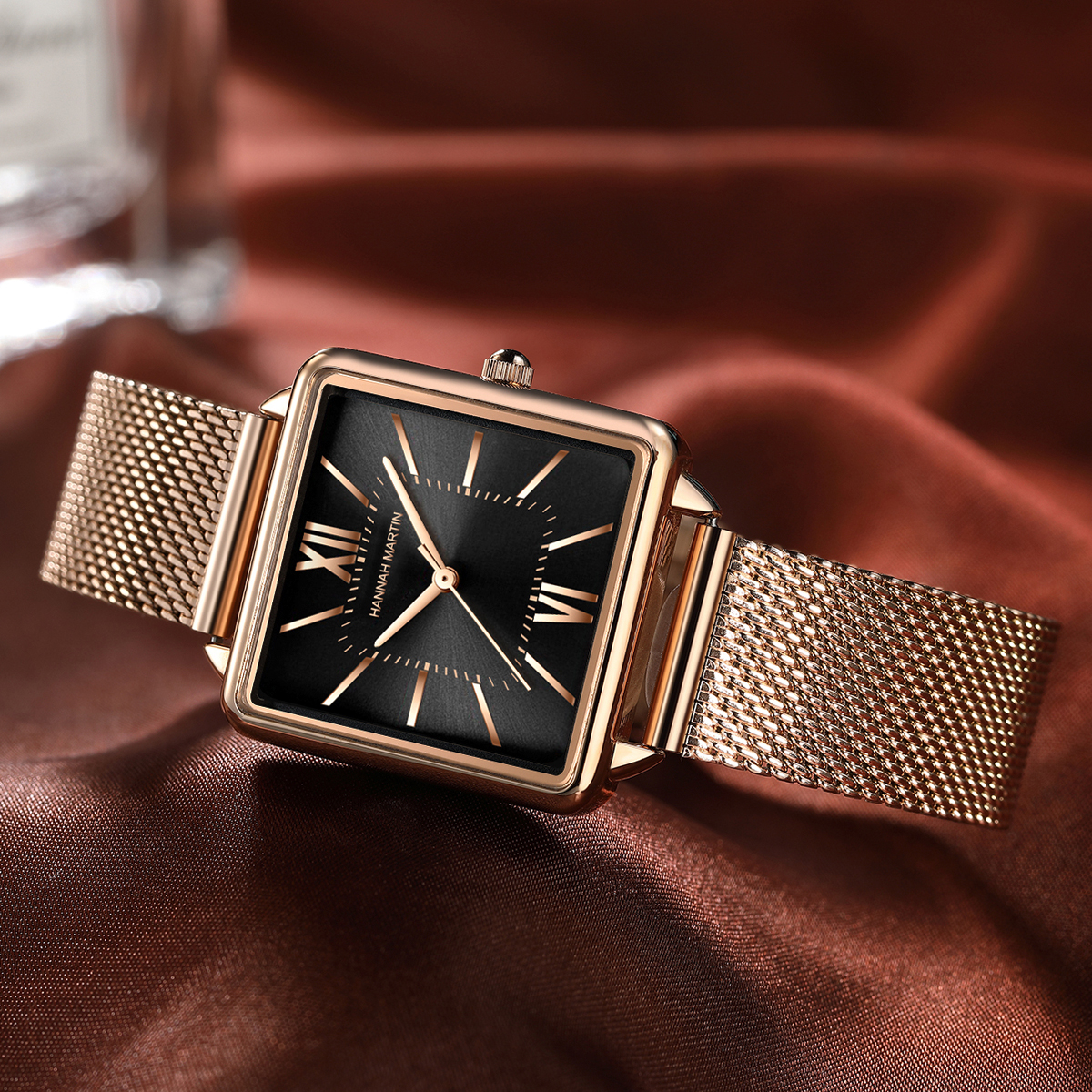 Ladies Square High Quality Sta – обзор и цена Mesh Stainless Strap