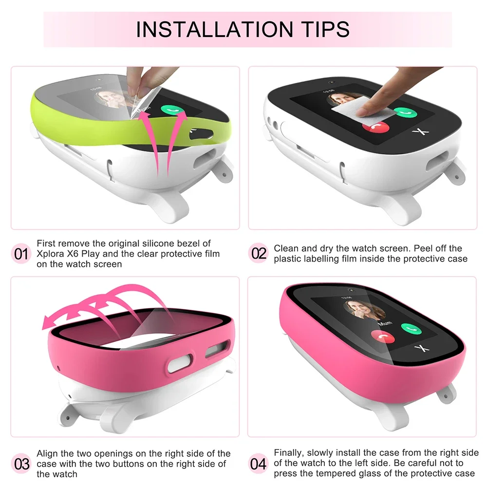 Case for Xploar X6 Play Kids S – обзор и цена Smartwatch Watches For Kids