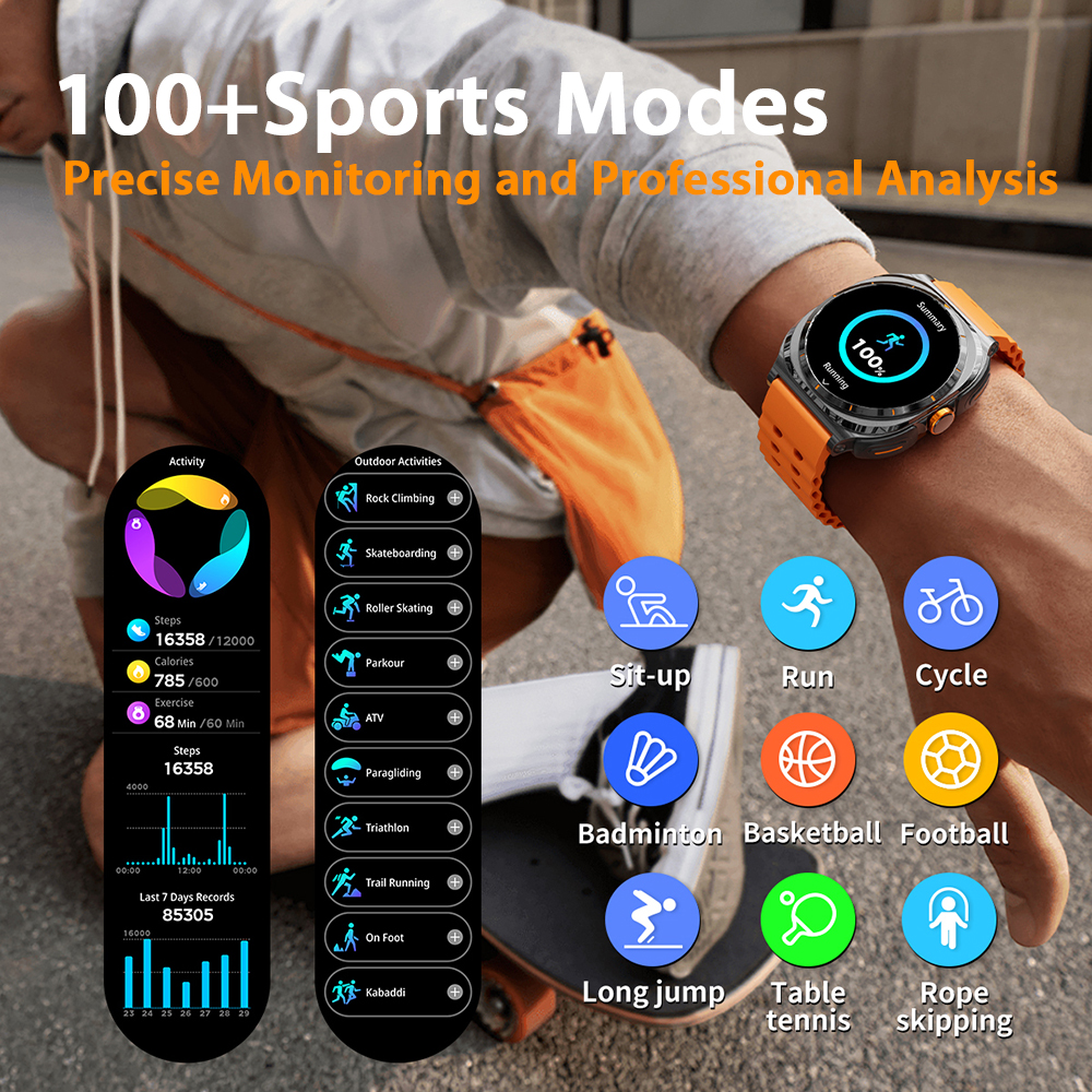 2026 hot Watch Wireless Earpho – обзор и цена Smartwatch Health Watches For Women