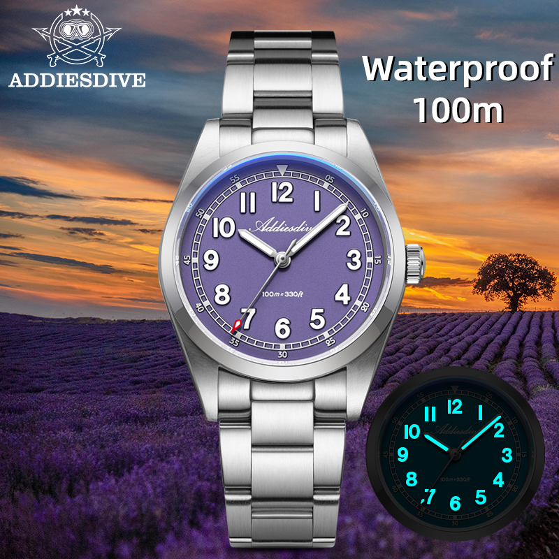 ADDIESDIVE New Quartz Watches  – обзор и цена Watch Crown Stem