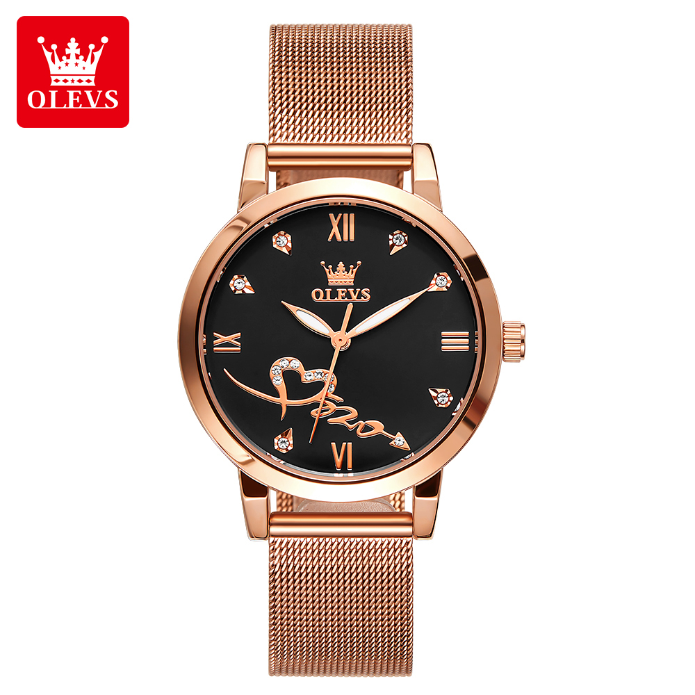 OLEVS 5530 Women's Watches Ele – обзор и цена Mesh Stainless Strap