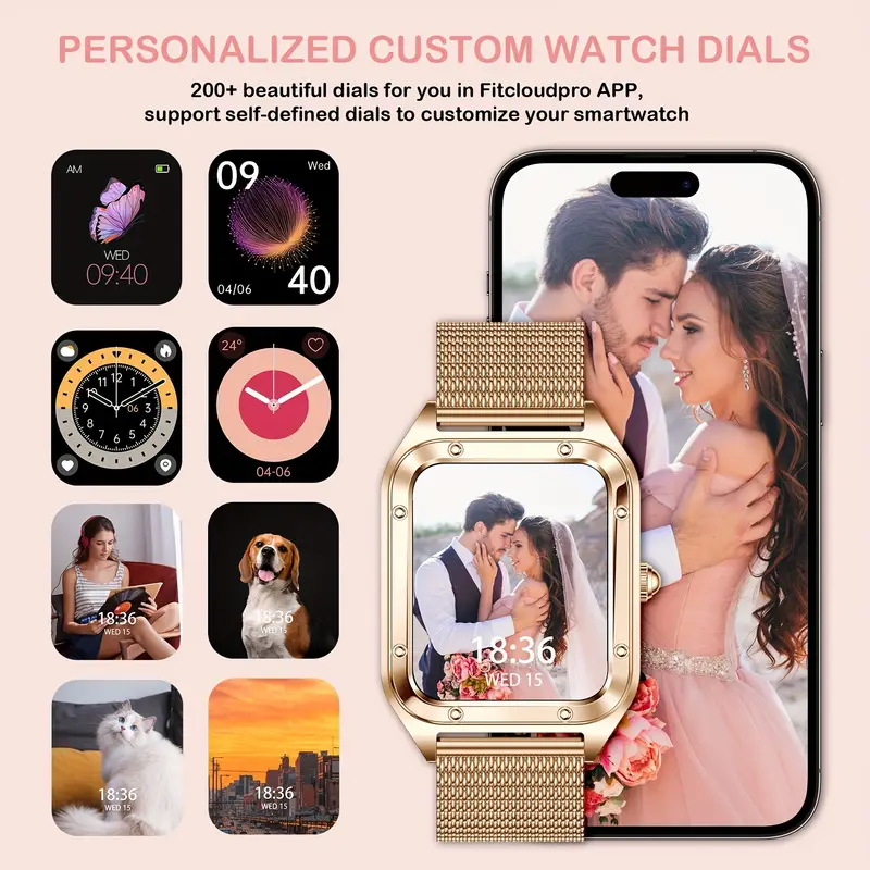 1.57inch Women's Smart Watch W – обзор и цена Smartwatch Watches That Connect To Iphone