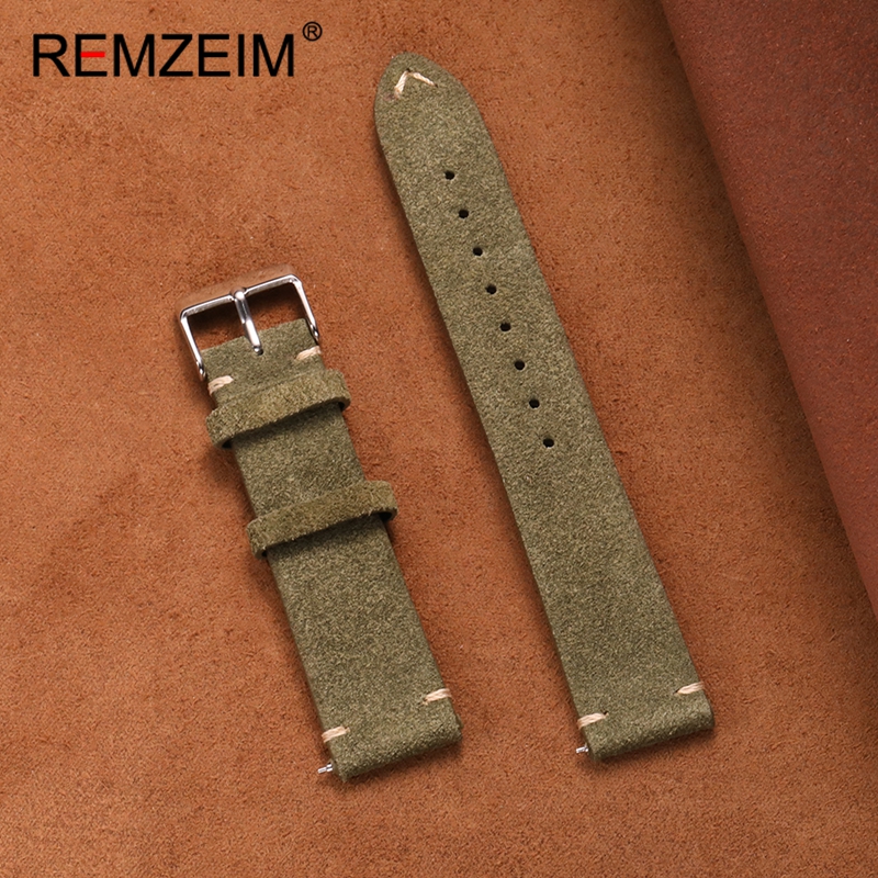 Suede Quick Release Leather Re – обзор и цена Smartwatch Vintage Watches For Men