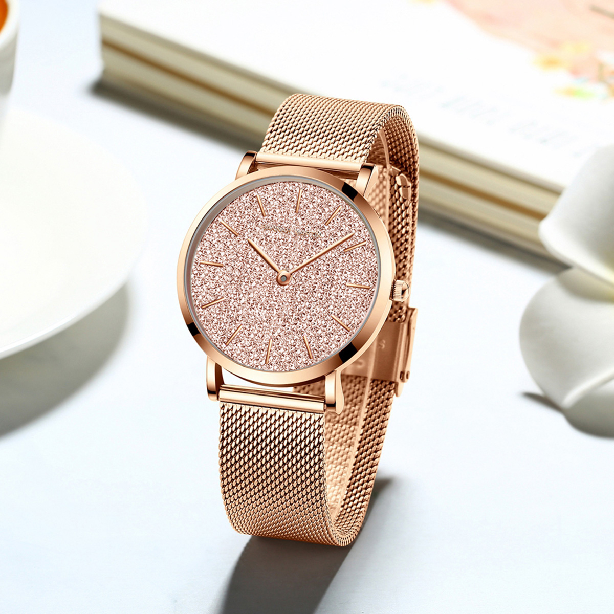 Hannah Martin Luxury Women's W – обзор и цена Mesh Stainless Strap