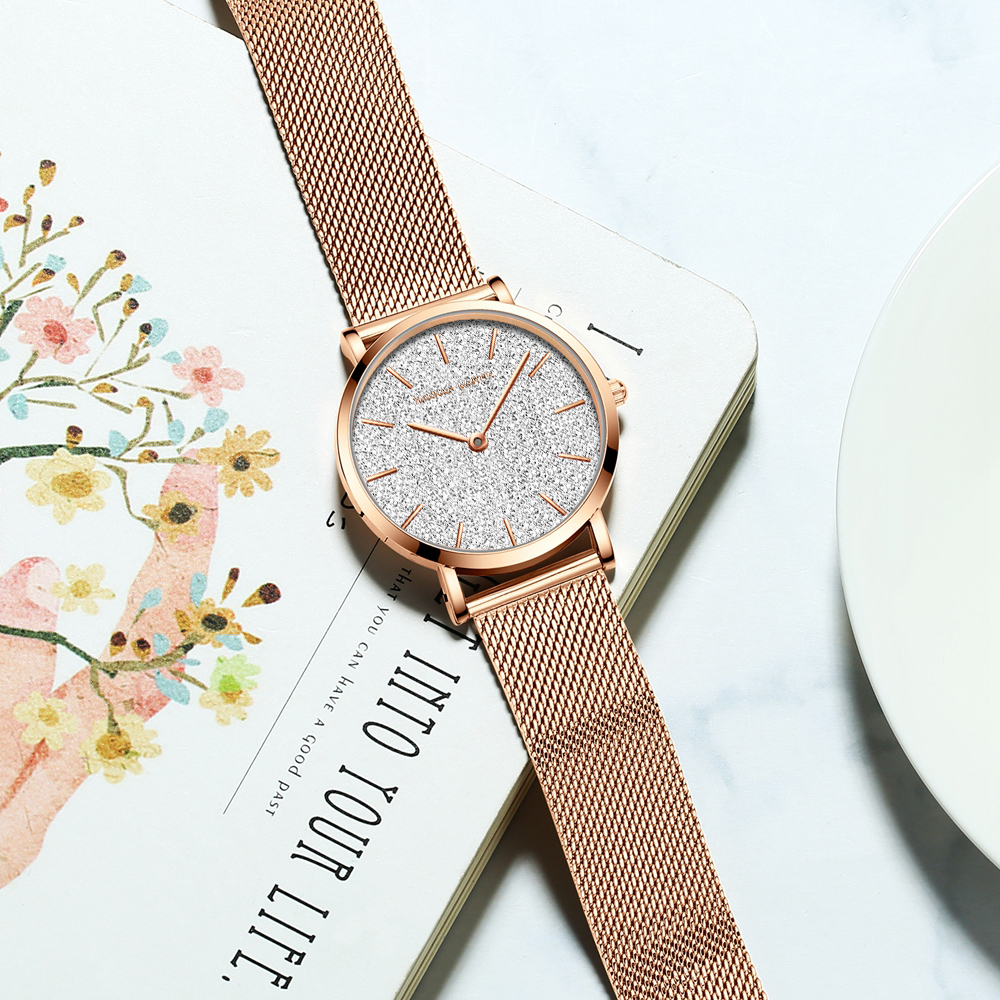 Hannah Martin Luxury Women's W – обзор и цена Mesh Stainless Strap