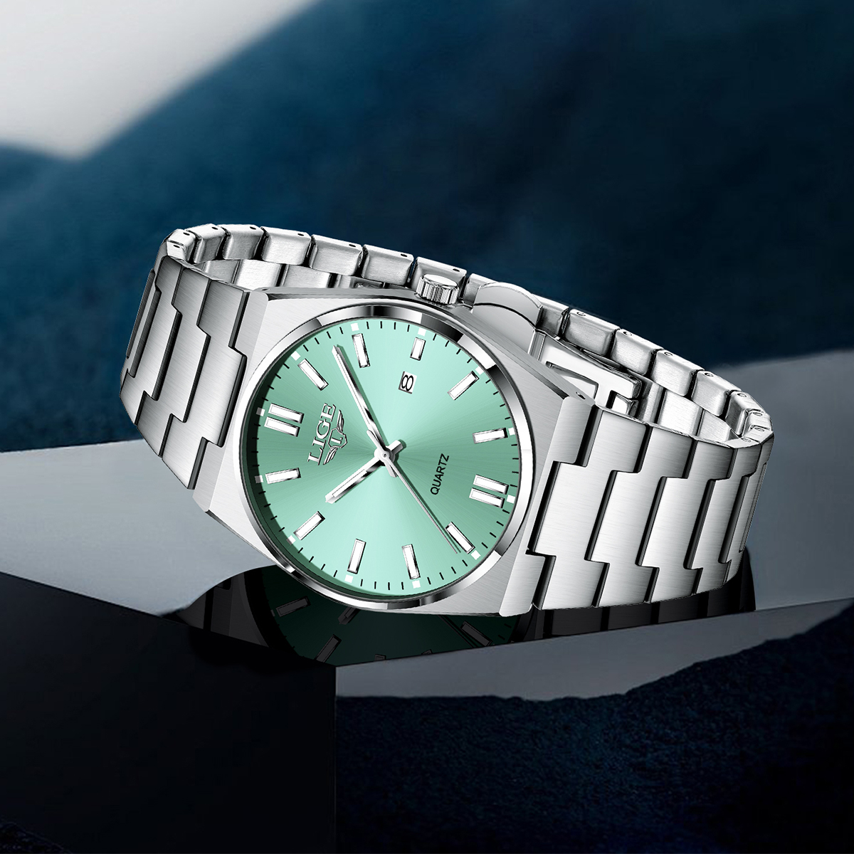 LIGE Luxury Brand Men Watches  – обзор и цена Smartwatch Vintage Watches For Men