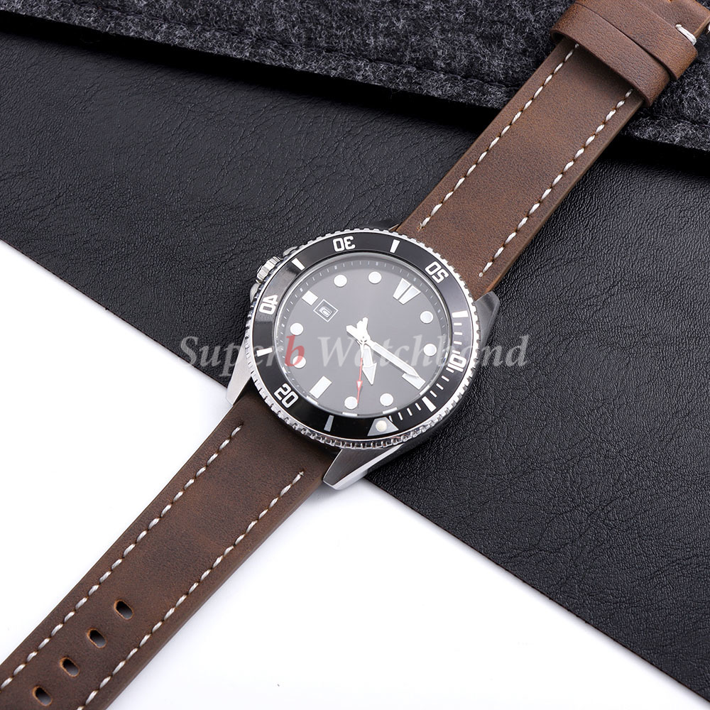 20mm 22mm PU Matte Leather Wat – обзор и цена Smartwatch Vintage Watches For Men