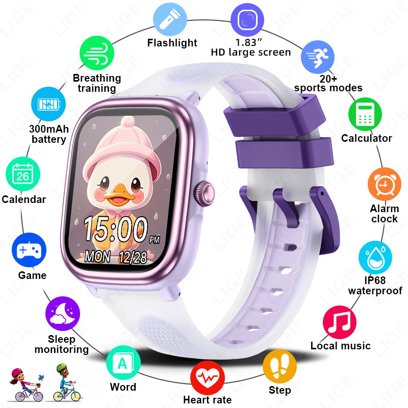 LIGE 2026 New Children Learnin – обзор и цена Smartwatch Watches Gift For Girls