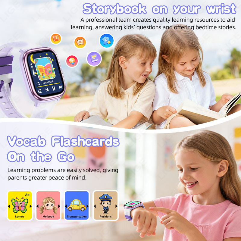 LIGE 2026 New Children Learnin – обзор и цена Smartwatch Watches Gift For Girls