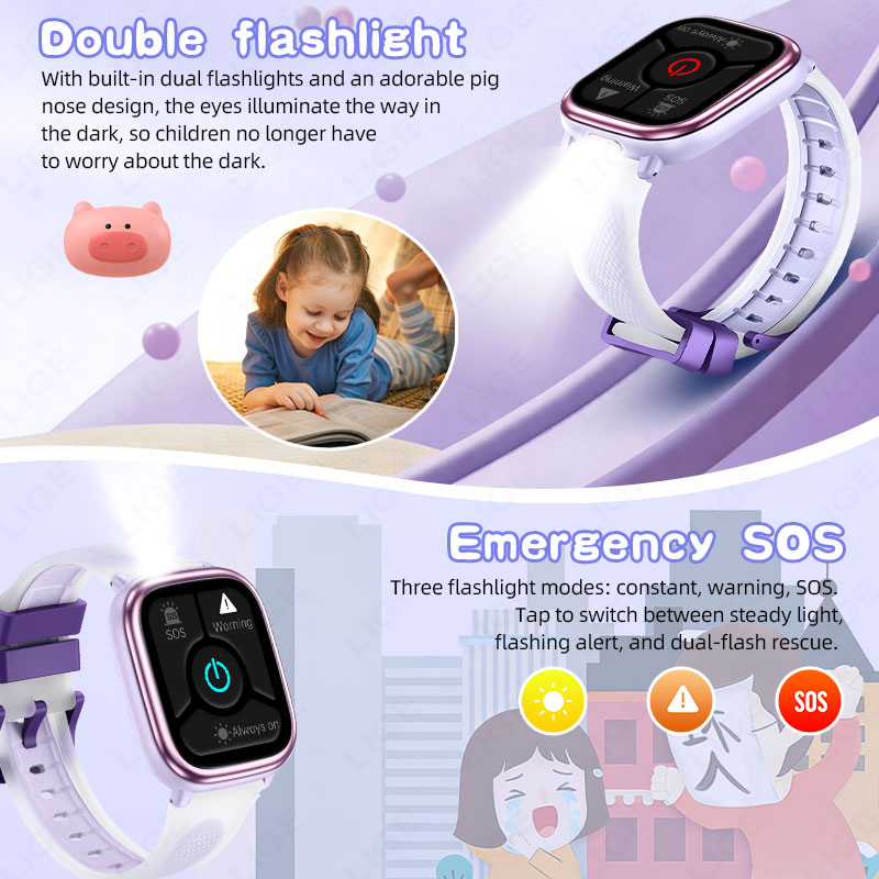 LIGE 2026 New Children Learnin – обзор и цена Smartwatch Watches Gift For Girls