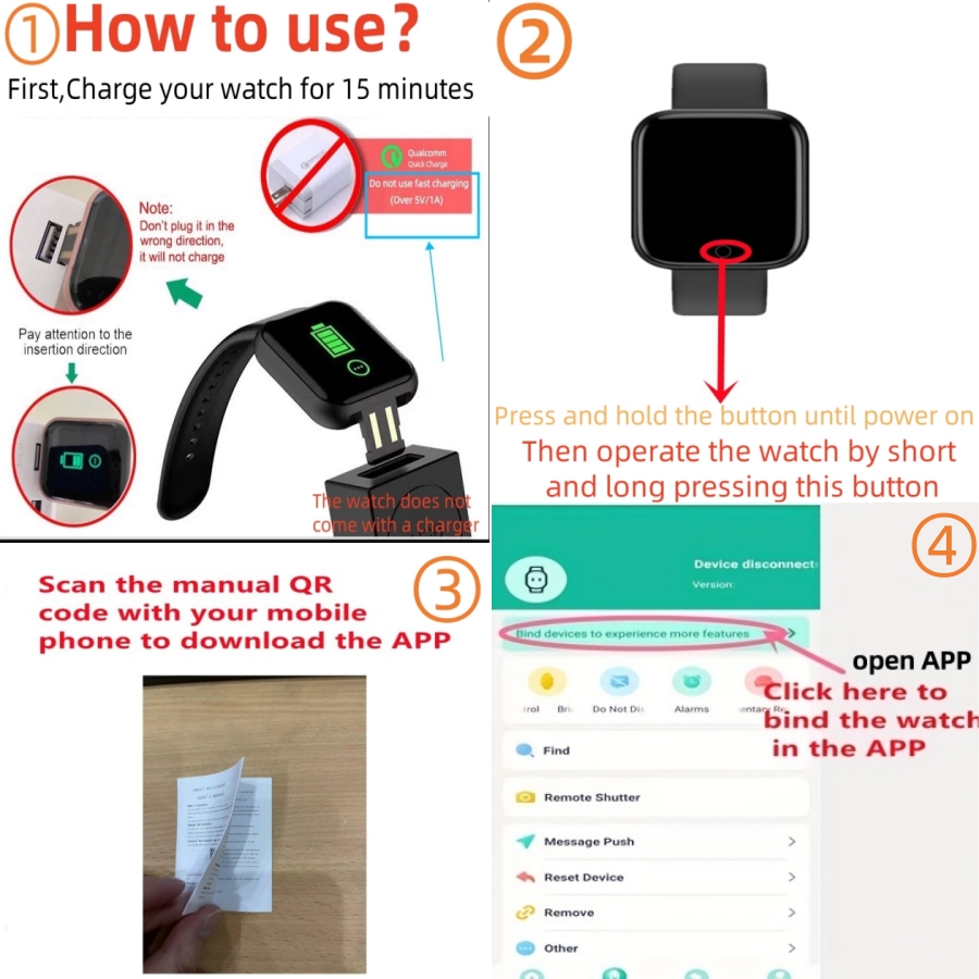 Smart Watch Message Remind Mus – обзор и цена Smartwatch Watches For Girls