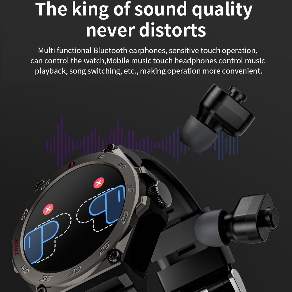 2 In 1 TWS Noise Reduction Hea – обзор и цена Smartwatch Noise Watches For Women