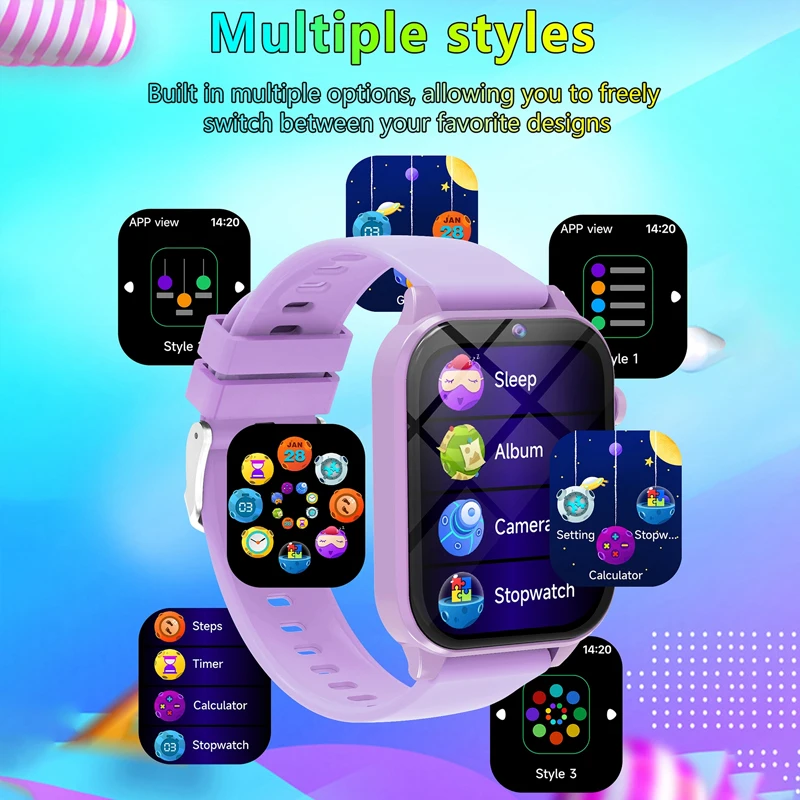 Kids Game Smart Watch Flashlig – обзор и цена Smartwatch Watches Gift For Girls