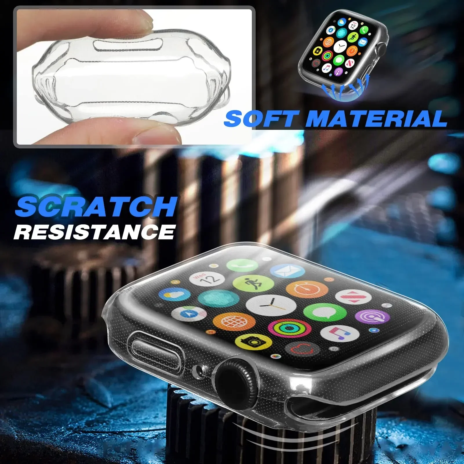 Cover For Apple Watch Case 44m – обзор и цена Smartwatch Watches For Girls
