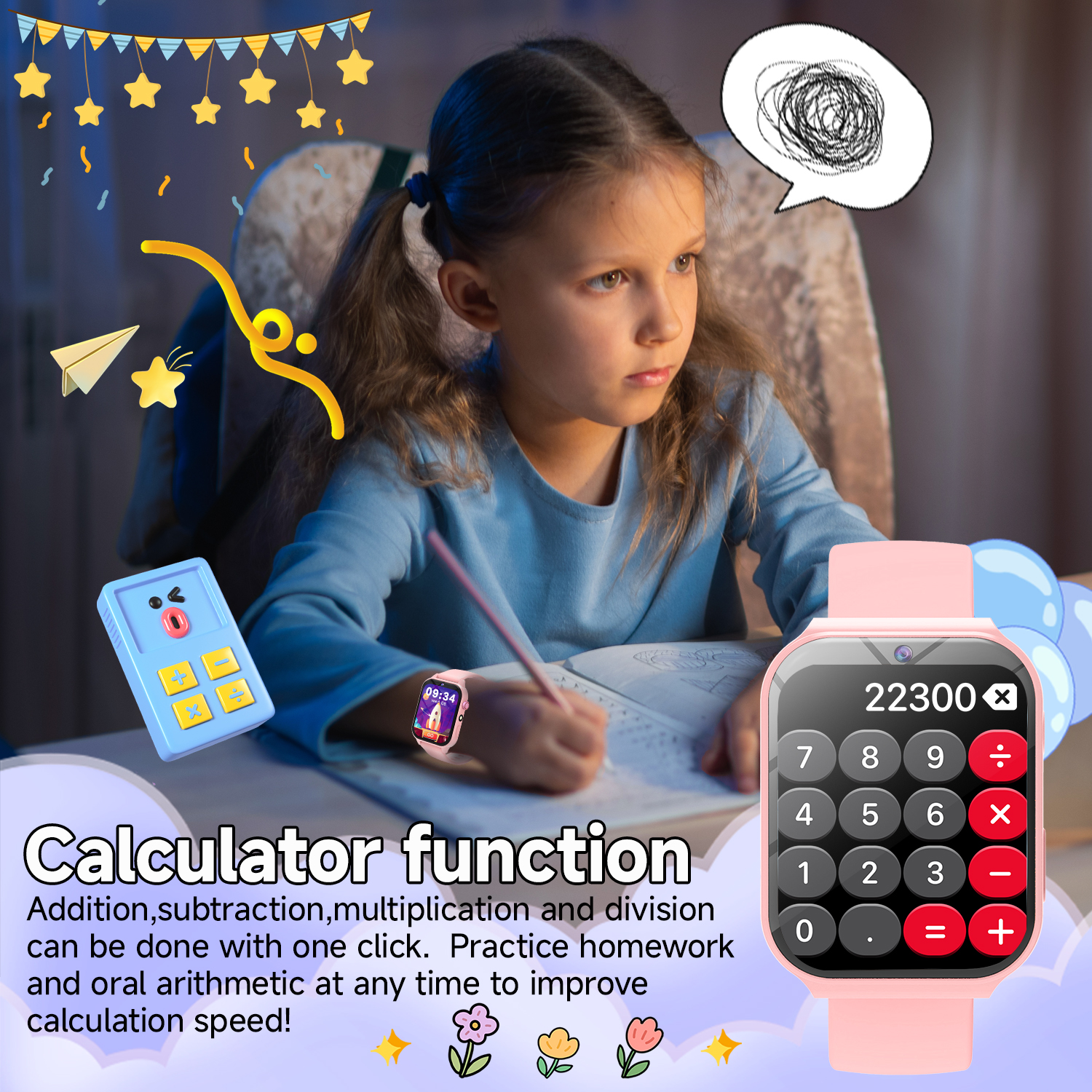 Study Partners for Kids HD Cam – обзор и цена Smartwatch Watches Gift For Girls