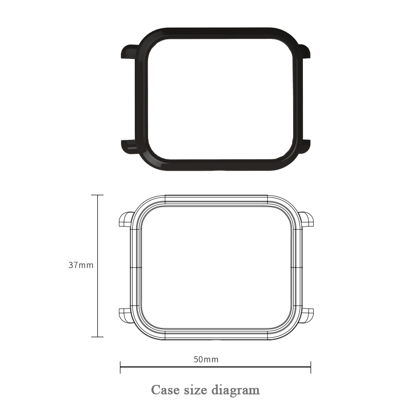 Case Cover for Amazfit Bip Ban – обзор и цена Smartwatch English