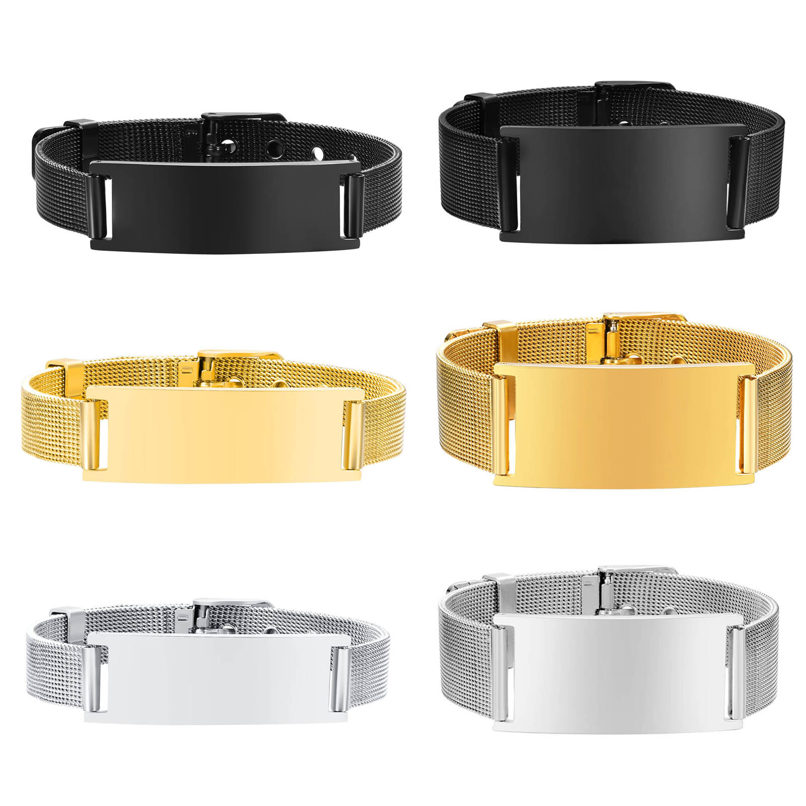 Personalized Photo Bracelet, S – обзор и цена Mesh Stainless Strap