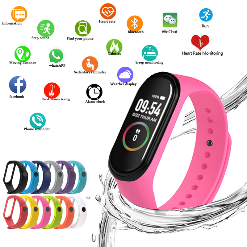 M4 Smart Watchs Sport Wristban – обзор и цена Smartwatch Branded Watches For Women