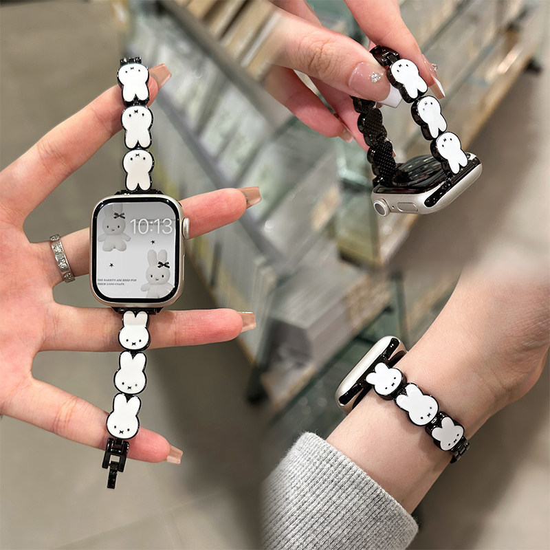 Miffy Rabbit Leather Watch Ban – обзор и цена Apple Watch Band