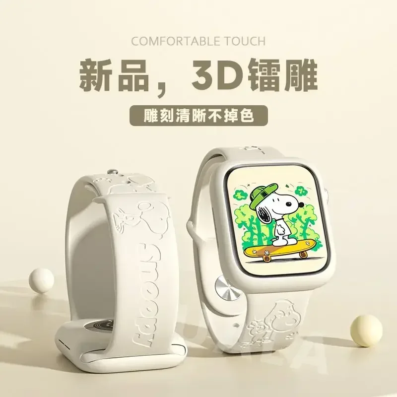Snoopy iwatch8 watch with appl – обзор и цена Apple Watch Band