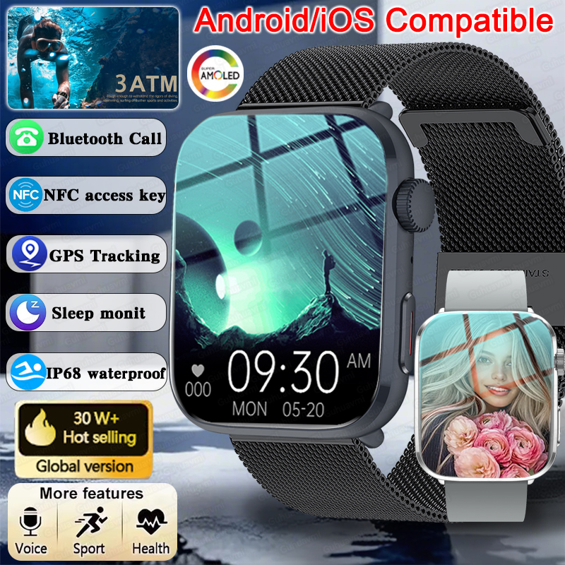 Smart Watch Dial Answer Calls  – обзор и цена Smartwatch Branded Watches For Women