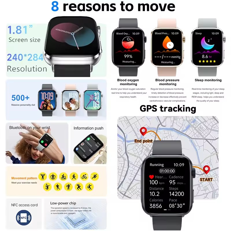 Smart Watch Dial Answer Calls  – обзор и цена Smartwatch Branded Watches For Women