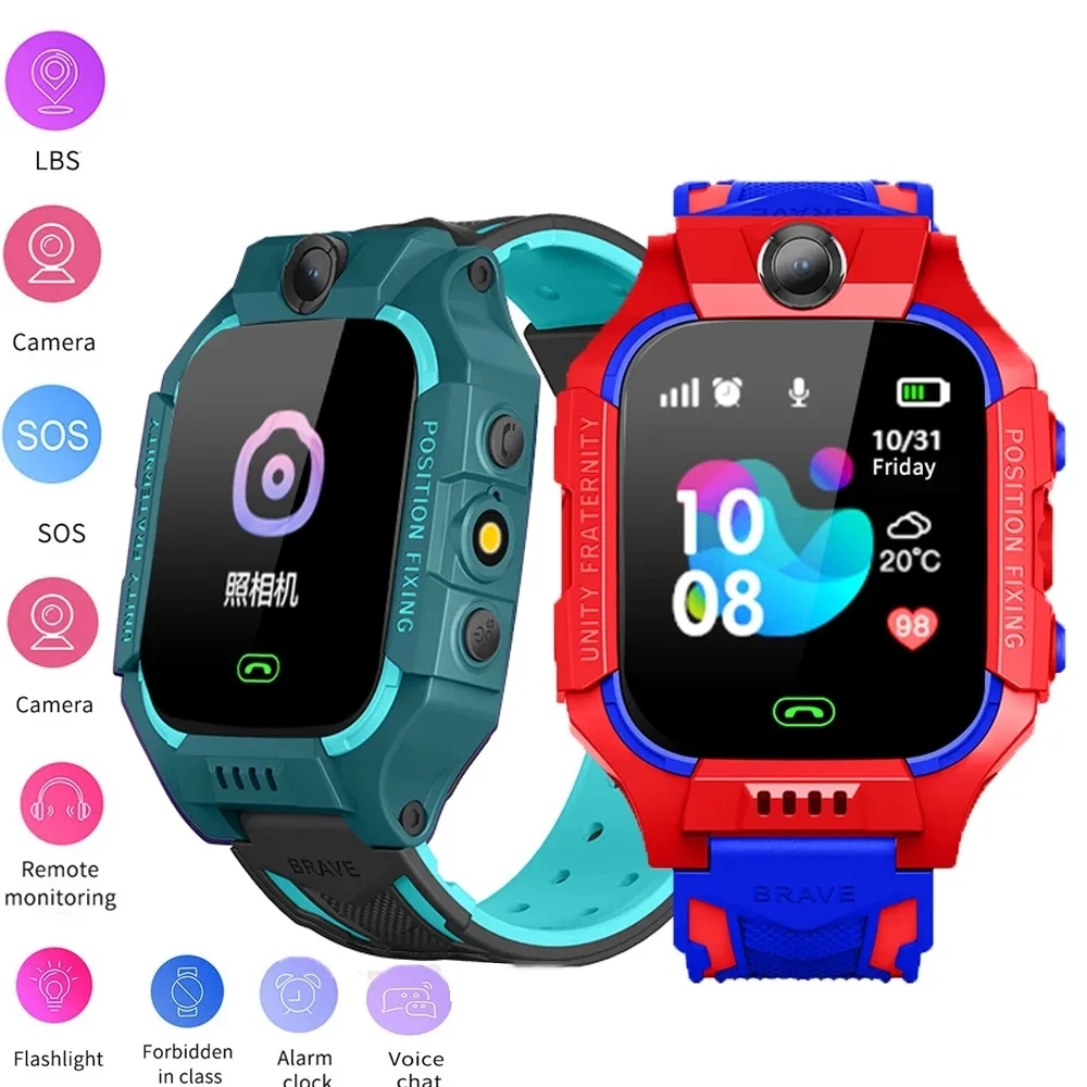 2026 New Kids Smart Watch SOS  – обзор и цена Smartwatch Watches Gift For Girls