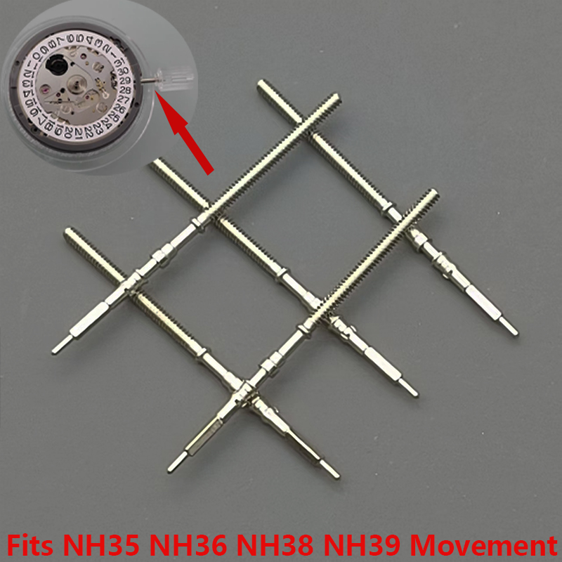 2/4PCS NH35 NH36 Movement Crow – обзор и цена Watch Crown Stem